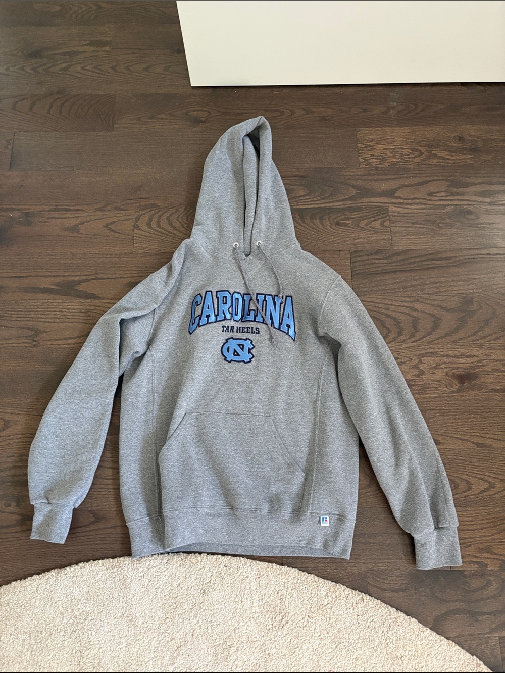 Gray Carolina Tar Heels Hooded Sweatshirt - Classic Pullover